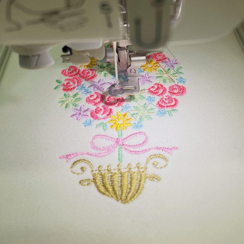 craftido 12"x10" 100 Sheets Cut Away Embroidery Stabilizer Backing for 5x7 Hoops 2.5oz Medium Weight for Machine Embroidery and Hand Sewing - Image 4